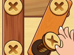 Jwèt Screw Nuts & Bolts: Wood Solve sou entènèt