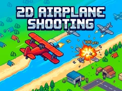 Jwèt 2D Airplane Shooting sou entènèt