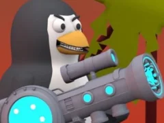 Jwèt Penguin Battle sou entènèt