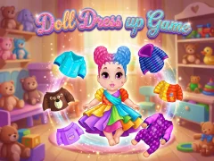 Jwèt Doll Dress up Game sou entènèt