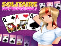 Jwèt Solitaire Manga Girls sou entènèt