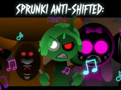 Jwèt Sprunki Anti-Shifted: Phase 4 sou entènèt