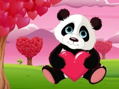 Jwèt Sweet Valentine Pets Jigsaw sou entènèt