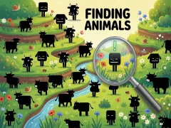 Jwèt Finding Animals sou entènèt