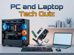 Jwèt PC and Laptop Tech Quiz sou entènèt