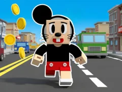 Jwèt Mickey Run Adventure Game sou entènèt