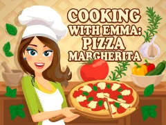 Jwèt Cooking with Emma Pizza Margherita sou entènèt