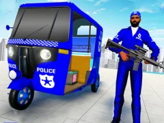 Jwèt Police Auto Rickshaw Taxi sou entènèt