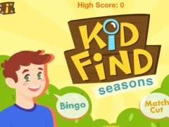 Jwèt Kid Find Seasons sou entènèt
