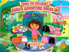 Jwèt Dora The explorer Dora's Adventure Dress Up sou entènèt