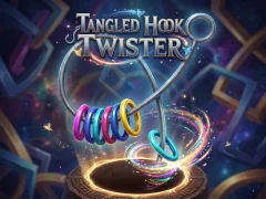 Jwèt Tangled Hook Twister sou entènèt