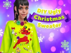 Jwèt DIY Ugly Christmas Sweater sou entènèt