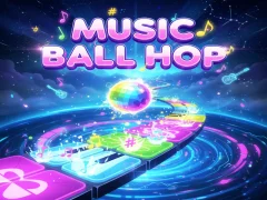 Jwèt Music Ball Hop sou entènèt