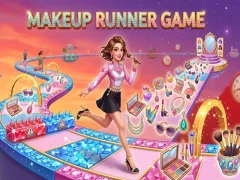 Jwèt Makeup Runner Game sou entènèt