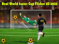 Jwèt Real World Soccer Cup Flicker 3D 2023 sou entènèt