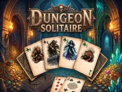 Jwèt Dungeon Solitaire sou entènèt