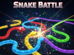 Jwèt Snake Battle sou entènèt