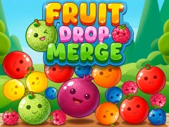 Jwèt Fruit Drop Merge sou entènèt