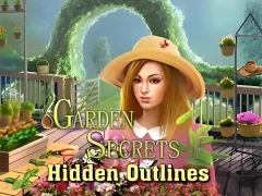 Jwèt Garden Secrets Hidden Objects by Outline sou entènèt