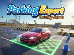 Jwèt Parking Expert: Driving Exam sou entènèt
