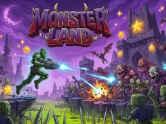 Jwèt Monster Land sou entènèt