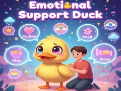 Jwèt Emotional Support Duck sou entènèt