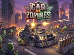 Jwèt Car VS Zombies sou entènèt