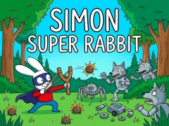 Jwèt Simon Super Rabbit sou entènèt