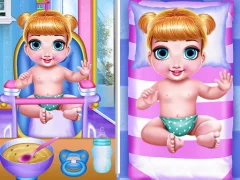 Jwèt Princess New Born Twins Baby Care sou entènèt