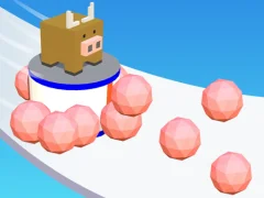 Jwèt Sticky Ball Rush sou entènèt