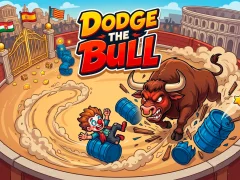 Jwèt Dodge the Bull sou entènèt