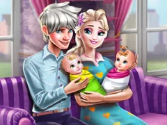 Jwèt Ice Queen Twins Family Day sou entènèt
