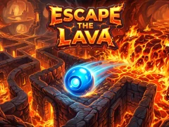 Jwèt Escape the lava sou entènèt