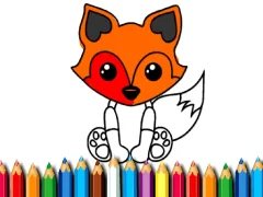 Jwèt Fox Coloring Book sou entènèt