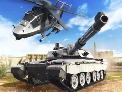 Jwèt Strategy of war. Tanks and helicopters sou entènèt