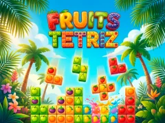 Jwèt Fruits Tetriz sou entènèt