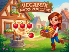 Jwèt VegaMix Match-3 Village sou entènèt