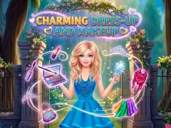 Jwèt Charming Dress-up and Makeup sou entènèt