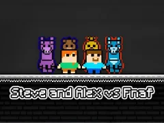 Jwèt Steve and Alex vs Fnaf sou entènèt