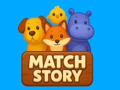 Jwèt Match Story Animals sou entènèt
