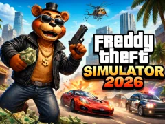 Jwèt Freddy Theft Simulator 2026 sou entènèt