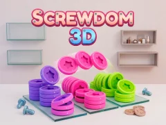 Jwèt Screwdom 3D sou entènèt