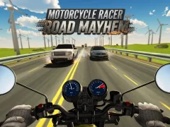 Jwèt Motorcycle Racer: Road Mayhem sou entènèt