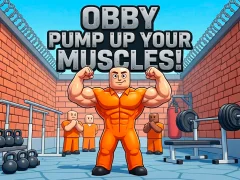 Jwèt Obby Pump Up Your Muscles! sou entènèt