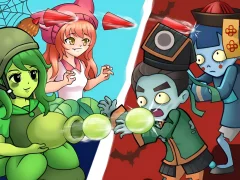 Jwèt Plants Vs Zombies Defense sou entènèt