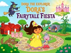 Jwèt Dora The explorer Dora's Fairytale Fiesta sou entènèt