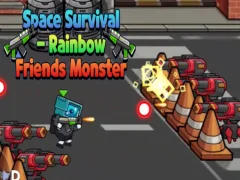 Jwèt Space Survival - Rainbow Friends Monster sou entènèt