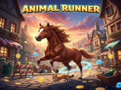 Jwèt Animal Runner sou entènèt