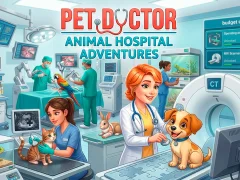 Jwèt Pet Doctor Animal Hospital Adventure sou entènèt