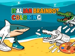 Jwèt Italian Brainrot Coloring sou entènèt